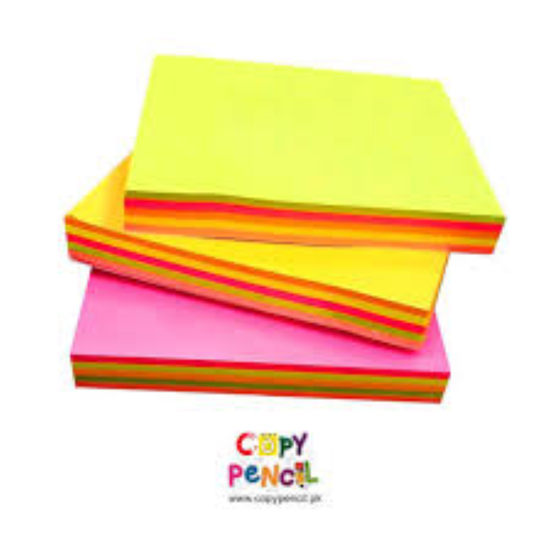 STICKY NOTES REMOVABLE SELF ADHESIE 3X3